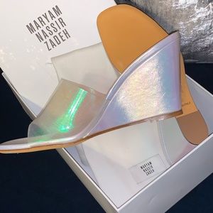 Maryam Nassir Zadeh paradise mule wedges